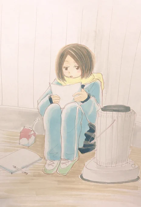 田舎の女子高の演劇部1〜3枚目は3年生4枚目は2年生で、翌年他校と合併するから制服とジャージの色が違う 