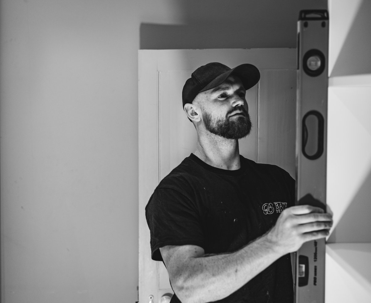 Born and bred in the West Country, Kai Witcombe has been a cabinet maker, #joiner and site #carpenter in his time. A man of many talents, Kai joined <a href="/BathBespoke/">Bath Bespoke</a> in 2019 and has been plying his #artisan woodworking skills for our clients ever since. #meettheteam