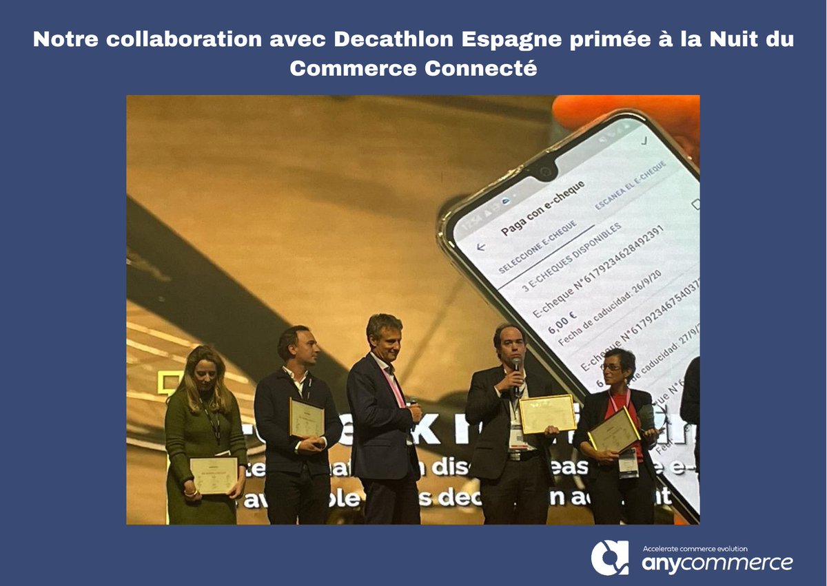 Notre collaboration avec Decathlon Espagne primée à la Nuit du Commerce Connecté :
👉  blog.wynd.eu/notre-collabor…  🤝
