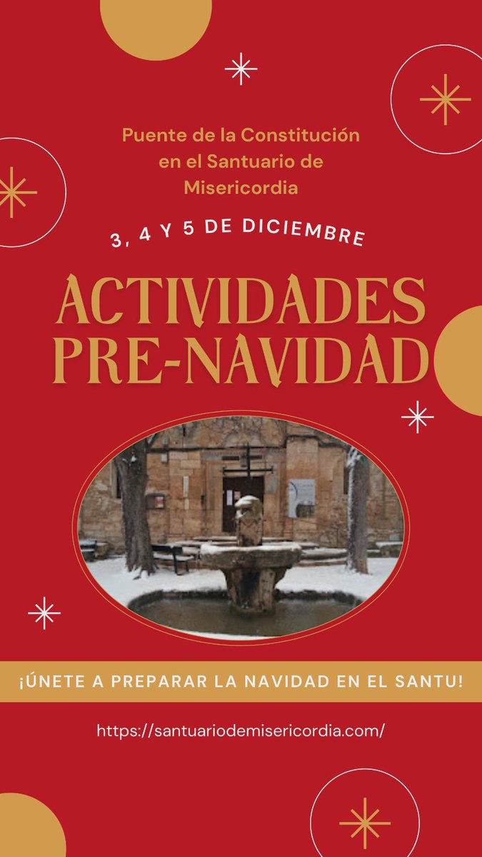 SantuarioMiser1's tweet photo. Actividades Pre-Navidad en el Santuario!! https://t.co/MRui6TcTMA