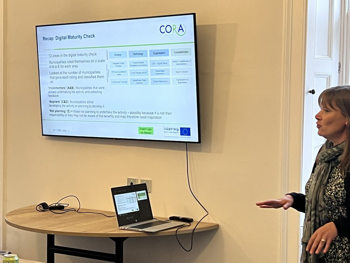 uolchallenge's tweet photo. Evaluation of the maturity check - 12 areas rated by municipalities, part of the discussions is around the roles of #IntegratedDigitalStrategies and #DigitalOfficer in #DigitalMaturity #DigitalInclusion @JaneADeville @unilincoln @coraproject https://t.co/UvAXLoC3u7