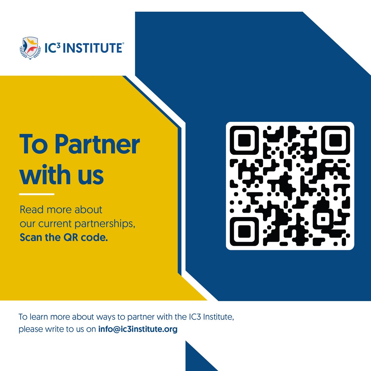 Ic3Institute's tweet photo. We would like to thank all our partners for supporting us to bring counseling to every school.
To partner with us and be a thought leader in education, write to us at info@ic3institute.org.
#IC3Institute #CareerCounseling #CareerPlanning #teachereducation #counselorschangelives https://t.co/Jw01TxuCT4