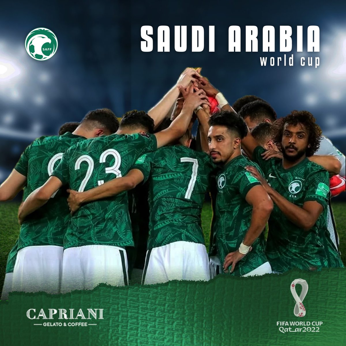 كل الدعم والتوفيق لمنتخبنا الوطني🇸🇦
كلنا ثقة فيكم قدها يالأخضر🇸🇦
#كأس_العالم #كأس_العالم_قطر_2022 #المنتخب_السعودي #معاك_يالأخضر #فيفا  #FIFA #fifa_world_cup