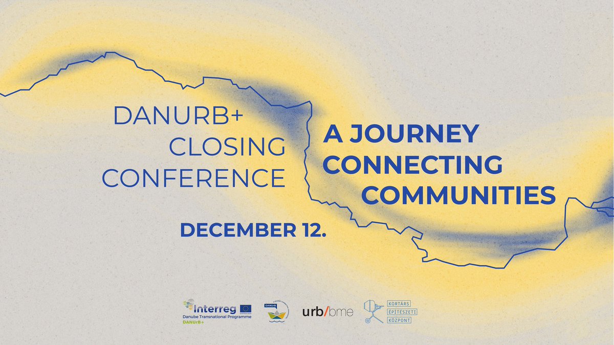 DANubeUrbanBran's tweet photo. ‼ SAVE THE DATE, dear DANUrBians 🤩
On December 12th the Final Conference and the Film Premiere "Eyes of the Danube" under the #DANUrB+ will be held at the Kristály színtér in Budapest 🇭🇺
👉 Learn more and check out how to join us: https://t.co/CNoLQxu3n5 https://t.co/NxA9483Uec