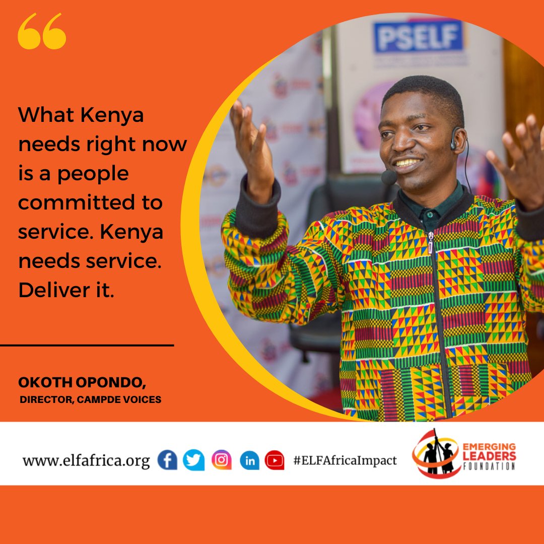 elfafrica1's tweet photo. Kenya needs service.
#LeadersDigest #PSELF2022 #GoAfrica #Beyond10 https://t.co/VDyoean03E