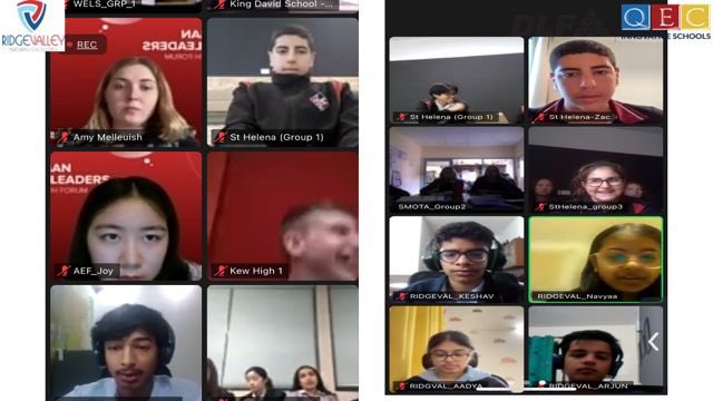RidgeInfo's tweet image. Grade IX &amp;amp; X students participated in Victorian Global Youth Forum with students across Victoria, Australia and the Asia-Pacific, including China, Japan, Vietnam, Thailand, Malaysia, Indonesia, Singapore, Philippines. connected to #UNSDG4 @NidhiTewarii