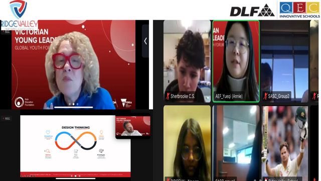 RidgeInfo's tweet image. Grade IX &amp;amp; X students participated in Victorian Global Youth Forum with students across Victoria, Australia and the Asia-Pacific, including China, Japan, Vietnam, Thailand, Malaysia, Indonesia, Singapore, Philippines. connected to #UNSDG4 @NidhiTewarii