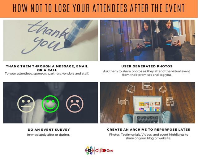 DijitoOne's tweet photo. Are you tired of losing attendees data after every event? We have a solution for you, automation is the perfect solution for you. #dijitoone #dijitooneeventssolutions #Smartevents #Eventplanning https://t.co/MNqYAHp9bM