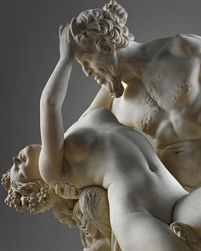 AcademiaAesthe1's tweet photo. “Satyre et Bacchante” By James Pradier (1790–1852) https://t.co/aa653nWiaP