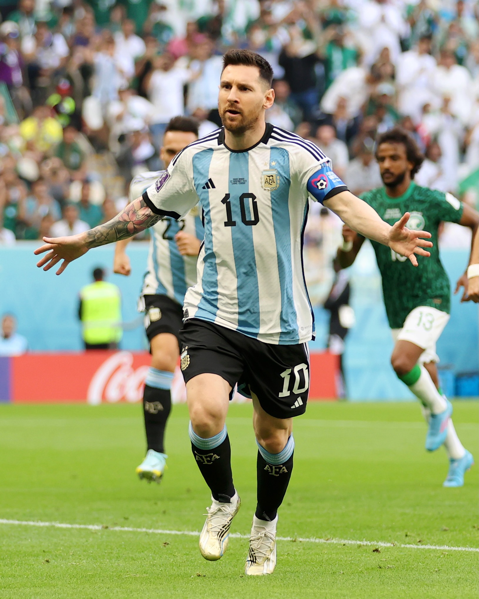 FIFA World Cup on X: ✓ 2006 ✓ 2014 ✓ 2018 ✓ 2022 Messi becomes the first  Argentinian to score in four World Cups! ✨ #FIFAWorldCup