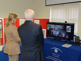 Open_Sight's tweet photo. #HRH Countess of Wessex interacting with Visually Impaired people on Open Sight's Zoom Sessions &amp; Events, allowing our Visually Impaired community to stay connected across #Hampshire. 
#RoyalVisit #OpenSightCentenary
#PartiallySighted
@visionary_uk  @HantsIndie  @RoyalFamily https://t.co/Py22KRuafm