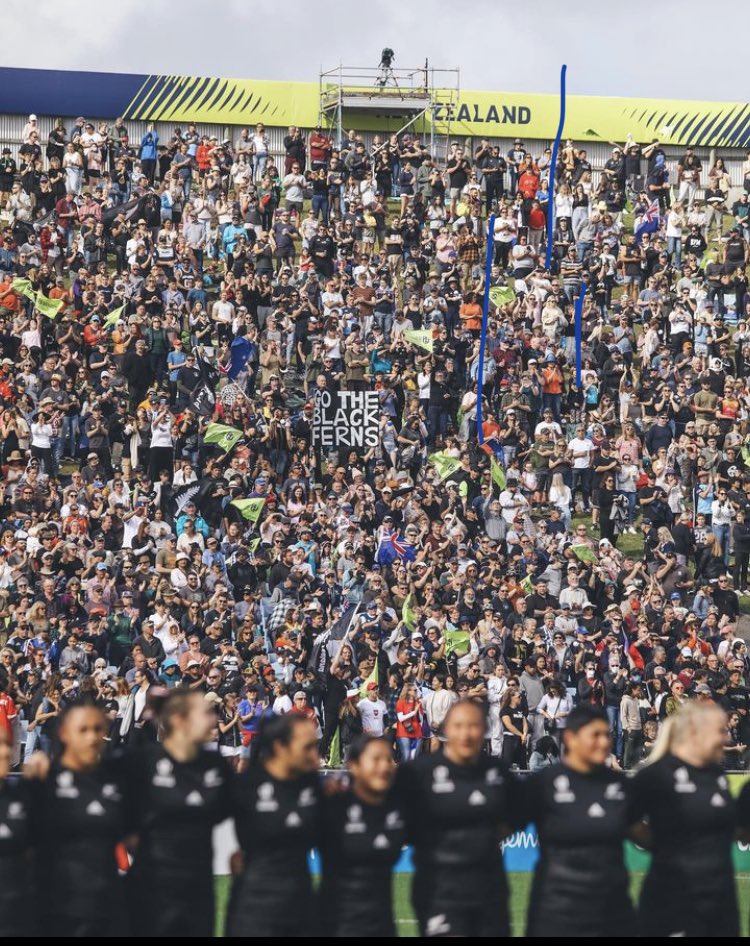 Haven’t had the opportunity to really reflect and celebrate, straight back into the busyness..

So here’s a reminder. 
Aotearoa NZ, hosted the Rugby World Cup 2021/2 - stadiums were sold out, multiple world records broken, and our <a href="/BlackFerns/">Black Ferns</a> were crowned. To unify &amp; inspire 🖤