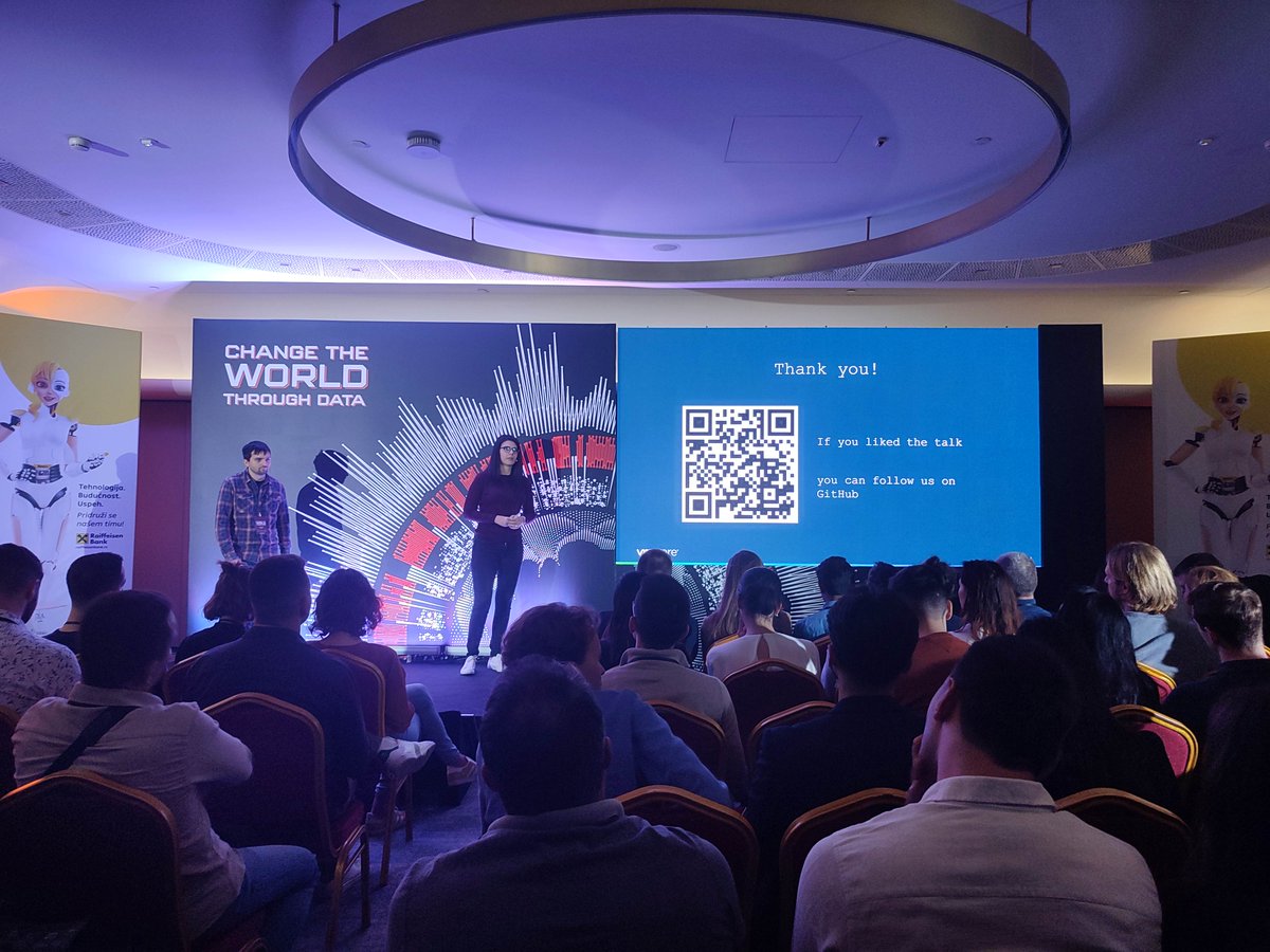 VDKProject's tweet photo. Last week we presented 3 talks at the #DSCEurope 22. If you want to hear more about it, join our community meeting next Wednesday! https://t.co/0wFZ4KaDpD https://t.co/E70pqjIqkq