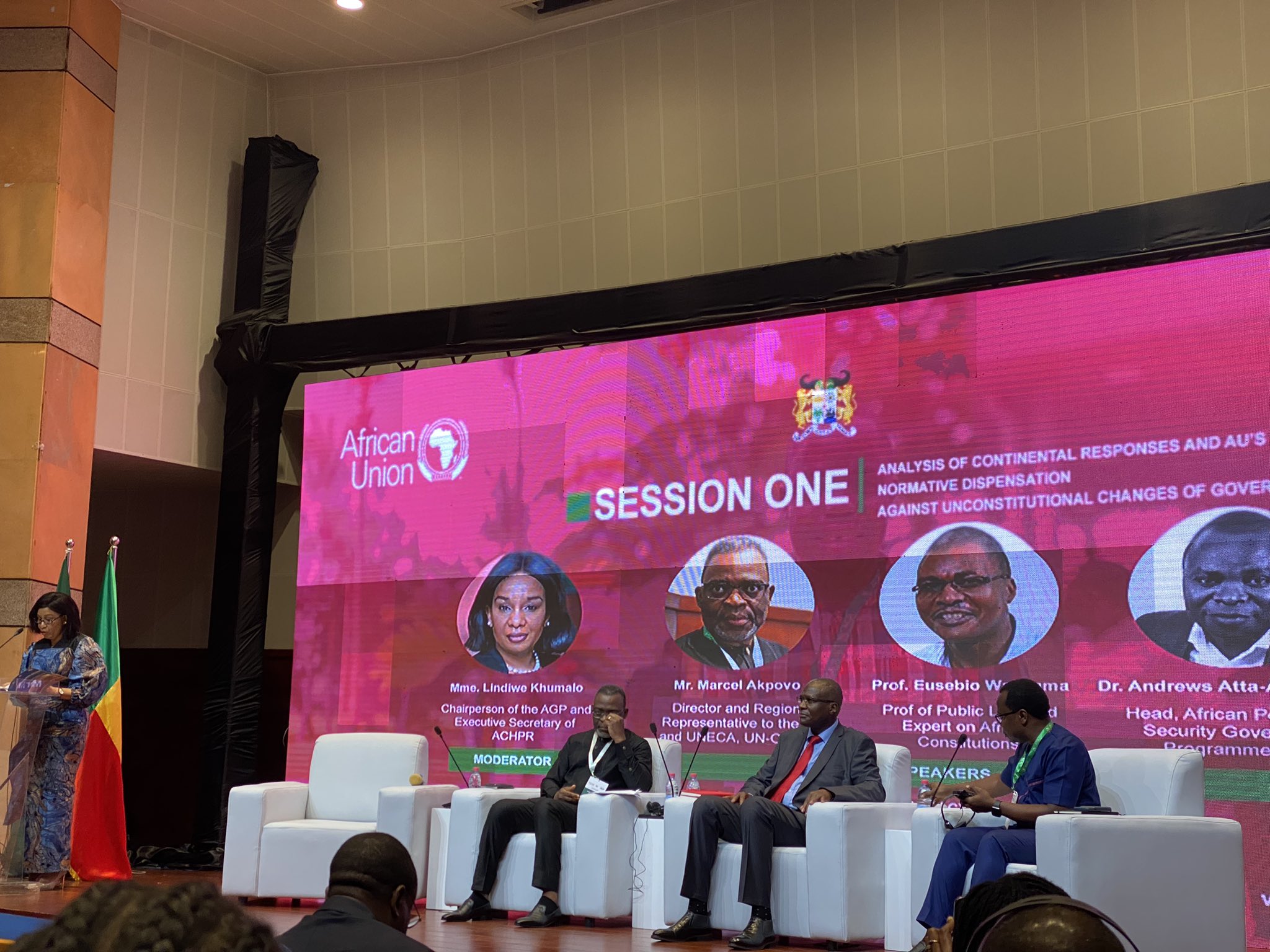 Data for Governance Alliance on Twitter "The first session of the AGA