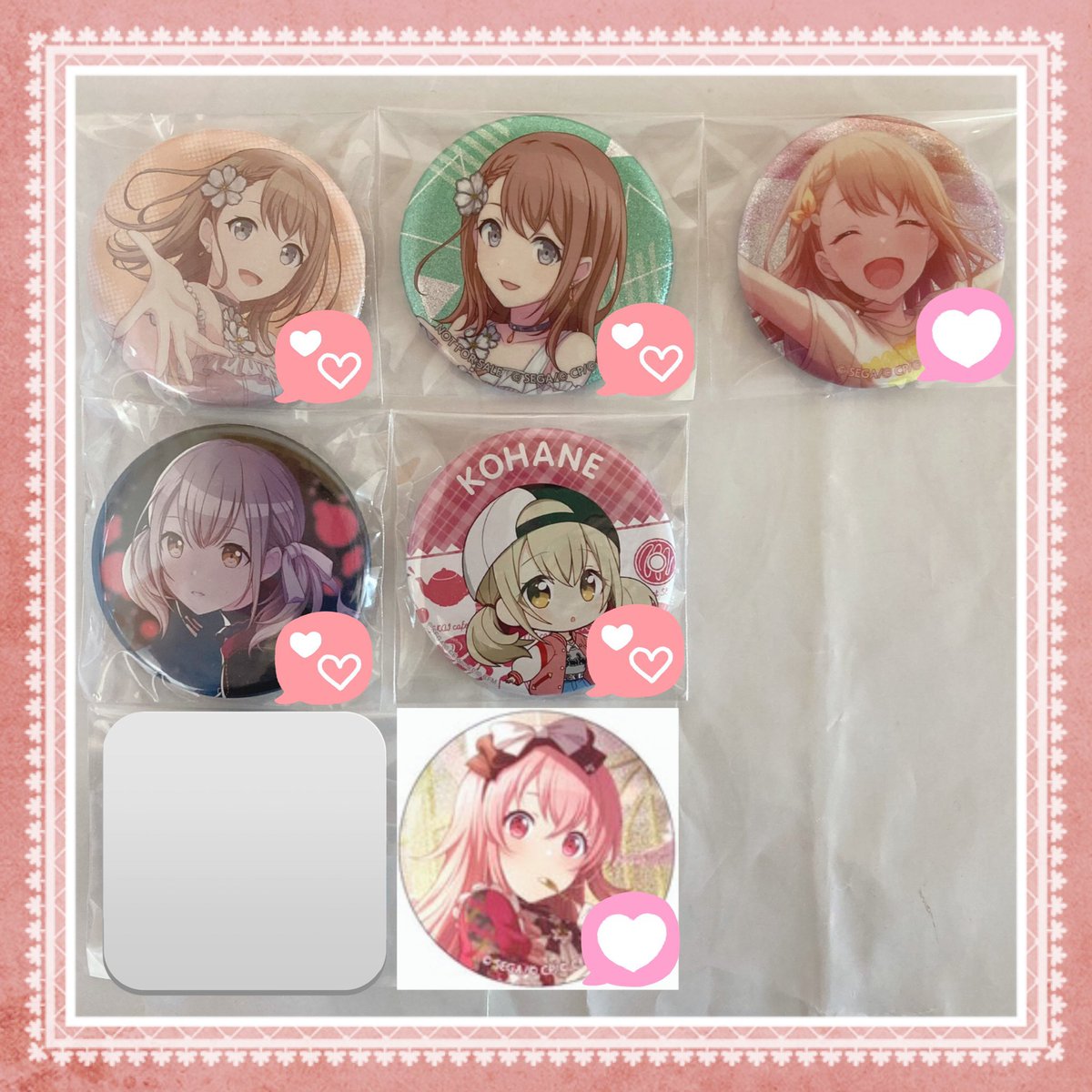 yoyoyooon_414's tweet photo. プロセカ グリッター ホログラム 缶バッジ ノーブルアート ぴくりあ アクリルコースター アクリルチャーム フォトこれ 交換

求)写真3枚目

譲)写真1.2枚目

✨はホロ缶です。
条件等特にありません。
求3枚目💕には比率違い可能です。

お気軽にお声掛け下さい🍀 https://t.co/CQApOTzoxd