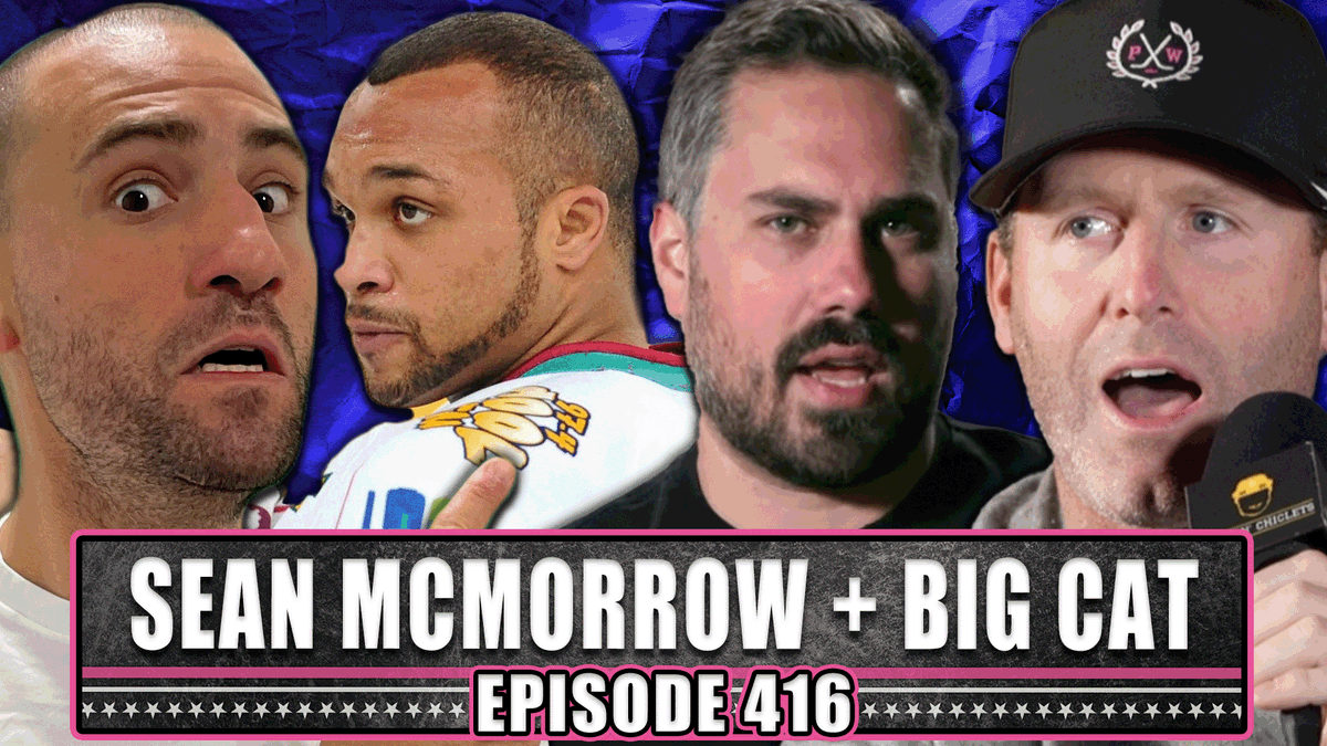 Spittin' Chiclets Episode 416: Featuring <a href="/sheriffmcmorrow/">Sean McMorrow</a> + <a href="/BarstoolBigCat/">Big Cat</a> 

- Big announcement
- Devils = Wagon
- More celebrity owners coming??
- <a href="/StellaBlueCoff/">Stella Blue Coffee</a> + Spanks
- Big Cat vs McDavid

++ tons more

Presented by <a href="/pinkwhitney/">Pink Whitney</a>

Listen/Watch: linktr.ee/SpittinChiclets