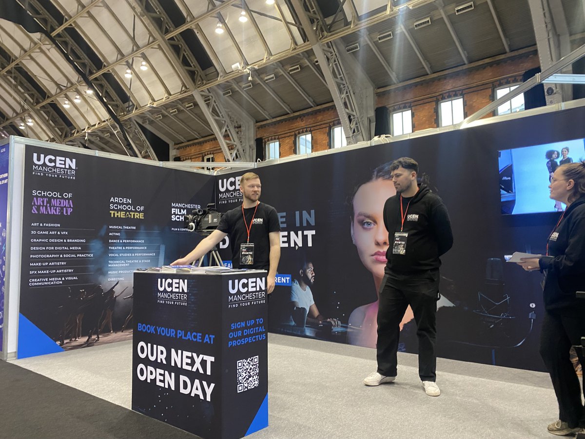 We’re open here at the Manchester CYF event! If you’re as crazy about film, creative arts or performing as we are, come have a chat with us on Stand 37!