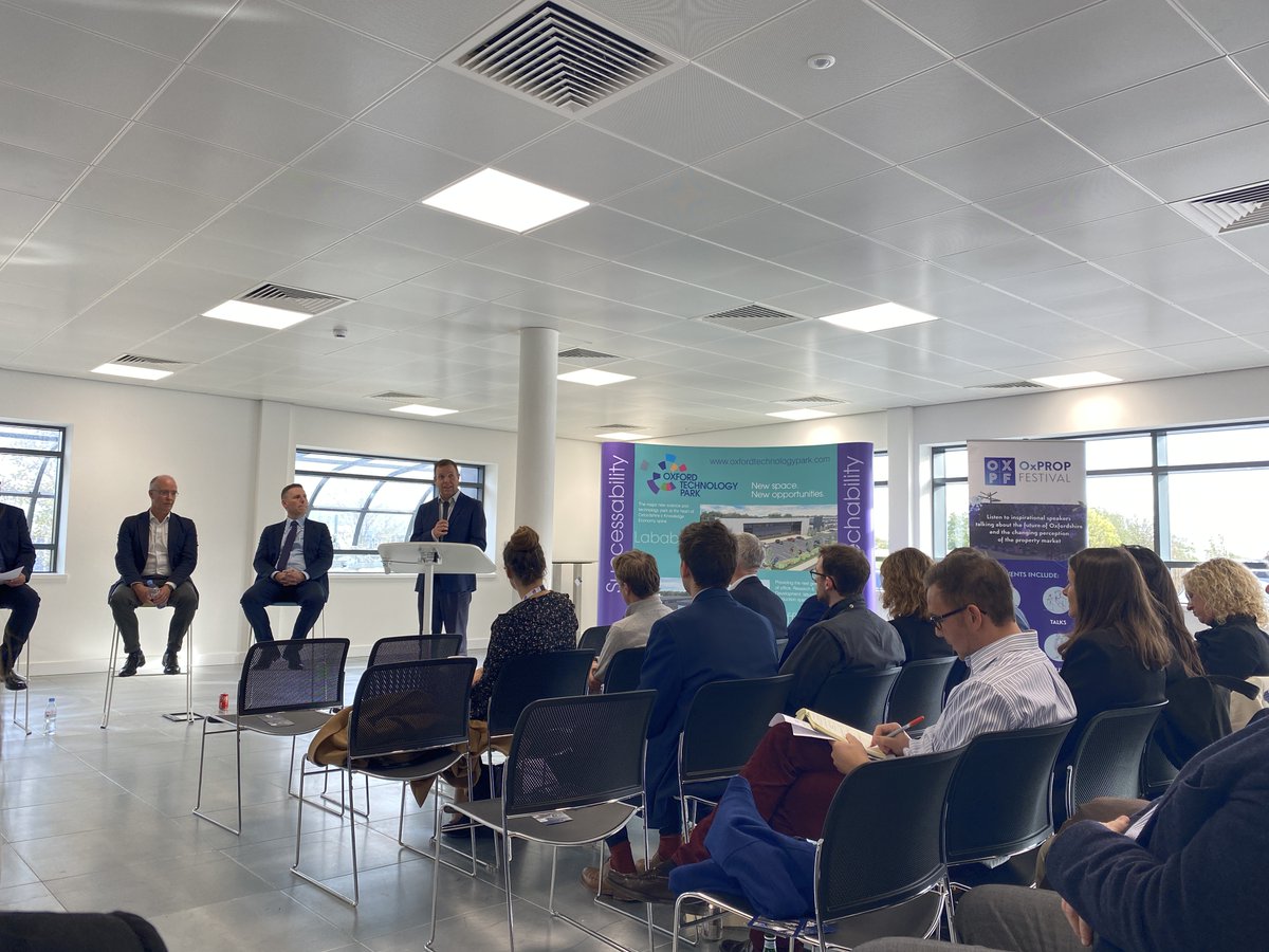 SRA Architects (@sra_architects) on Twitter photo David and Fiona enjoyed a great session of #networking <a href="/OxfordTechPark/">Oxford Tech Park</a> last week. Thanks to @UKPropForums for organising, and <a href="/Savills/">Savills</a> <a href="/Bidwells/">Bidwells</a> <a href="/CarterJonas/">Carter Jonas</a> for the update on the #Oxfordshire Property Market.
#UKPropSocial #Lifescience #Innovtion #techpark #propertyforum David and Fiona enjoyed a great session of #networking <a href="/OxfordTechPark/">Oxford Tech Park</a> last week. Thanks to @UKPropForums for organising, and <a href="/Savills/">Savills</a> <a href="/Bidwells/">Bidwells</a> <a href="/CarterJonas/">Carter Jonas</a> for the update on the #Oxfordshire Property Market.
#UKPropSocial #Lifescience #Innovtion #techpark #propertyforum