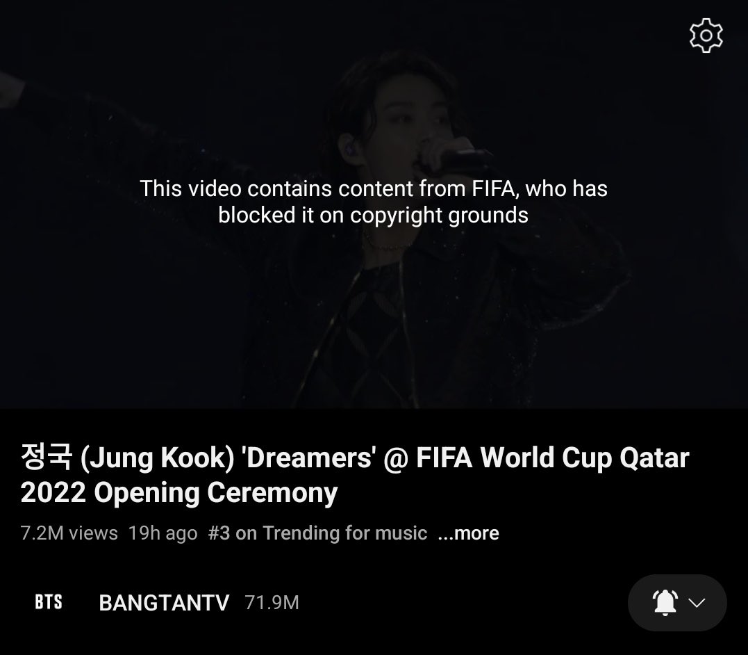 Fifa copyrighted Bangtantv what... 💀