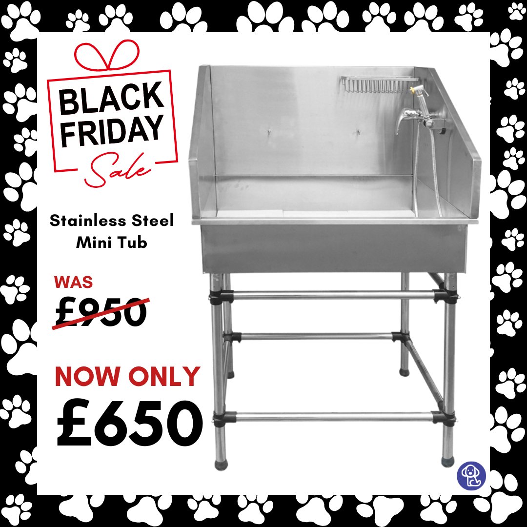 Themutneysdog's tweet photo. 🌟 BLACK FRIDAY SALE! 🌟
25% off all Mutneys liquid products including shampoos, fragrances &amp; coat care sprays!

Up to 35% off baths &amp; tables! 

Shop online: https://t.co/us41Dw5SXm

#blackfriday #doggrooming #petcare #mutneys https://t.co/ql4JYUZFOp
