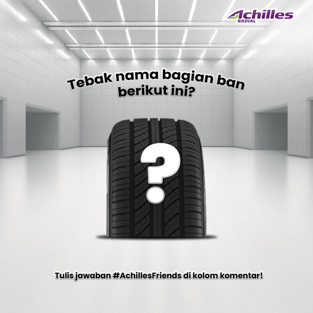 Gampang banget! #AchillesFriends yang tahu langsung jawab di bawah ya…

Akan ada hadiah untuk yang terpilih dengan jawaban benar. Jangan lupa follow akun @achilles_radial sambil like postingan ini ya!

#AchillesRadial
#TireYouCanTrust