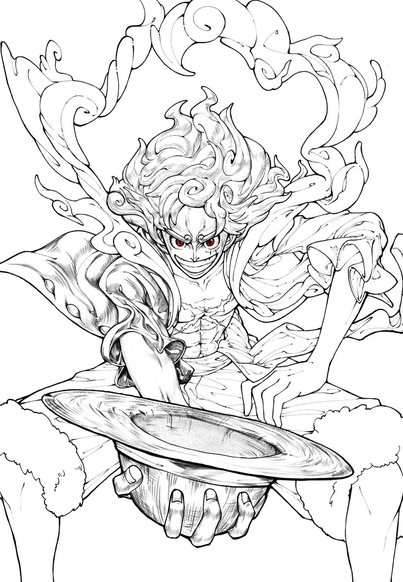 wip 😇🤯🤯、こちのがいいか✍️
 #ONEPIECE 