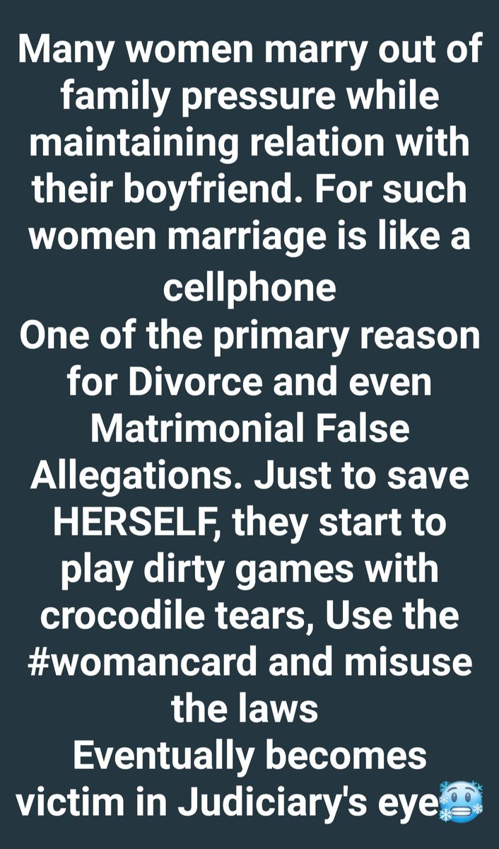 DharmendraMadhu's tweet photo. #cjidychandrachud @PMOIndia @narendramodi @RijijuOffice @annapurnadevi4 @SIFJharkhand who will save men from witched women. 
Will you........?? 
@aajtak
@ZeeNews @timesofindia https://t.co/IByI2bPw6l