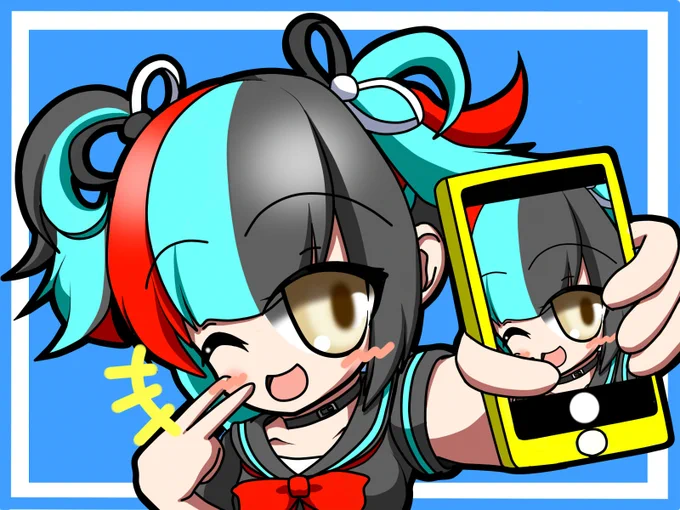 びんじょ #いいツインテールの日 