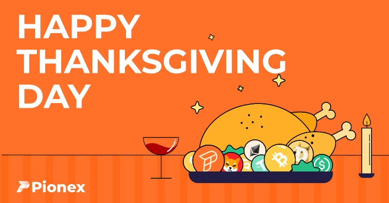 pionex's tweet photo. Happy #Thanksgiving from #Pionex

We're giving away 1 ETH to those who:

🧡 Follow @pionex
🧡 Like, RT &amp; @ 1 friend
🧡 Comment your Pionex trading bot poster 🔽

10 winners will be rewarded 0.1ETH each when we reach 100 proofs

⏰Now-28 Nov, 23:59 (UTC-5)
#Airdrop #Giveaway