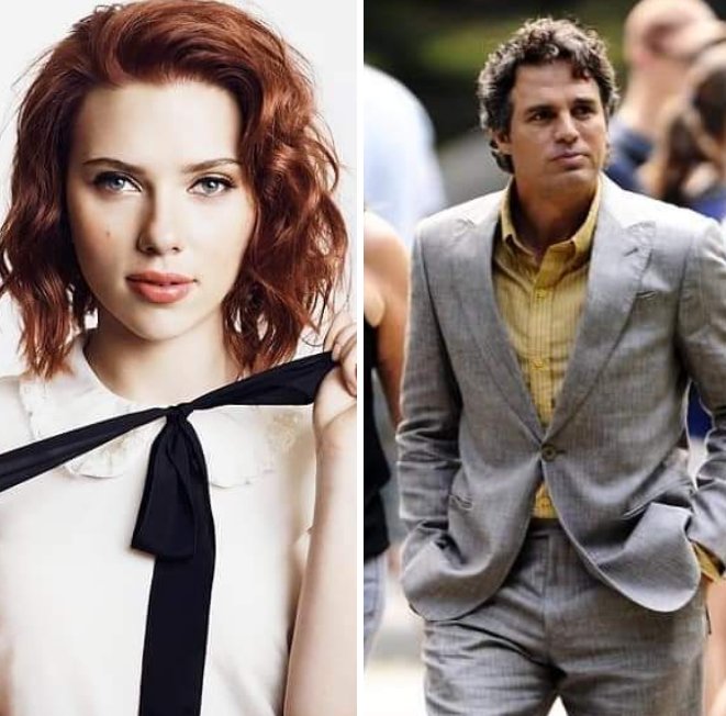 Happy Birthday to Scarlett Johansson and Mark Ruffalo today 