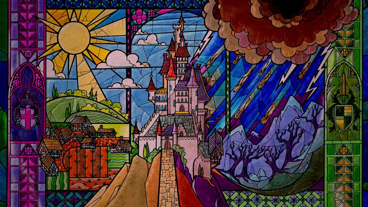 DisneyReact's tweet photo. 🎂 Cierto como el sol que hoy se cumplen 31 años del estreno de 'La Bella y la Bestia'

Obra maestra absoluta no solo de Disney, sino de la animación y del cine en general 🌹✨ https://t.co/cMIY2W5YR7