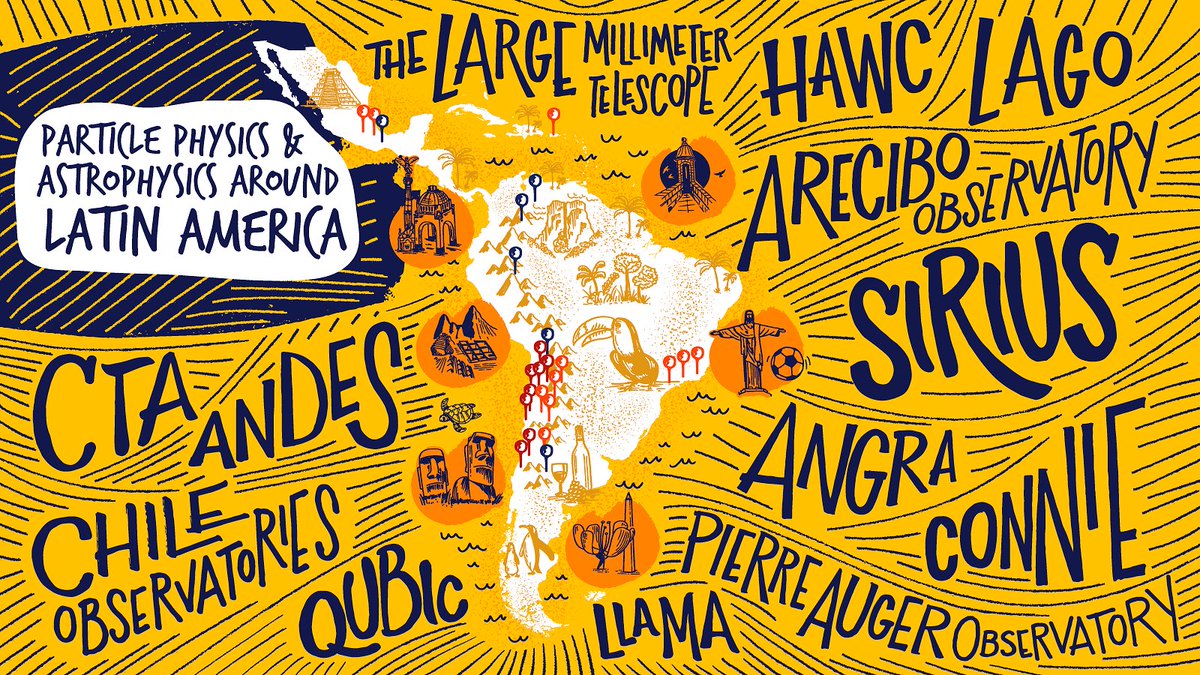socavon_'s tweet photo. Hoy 22 de noviembre se celebra el #CosmicRayDay es por eso que les quiero compartir una serie de artículos de la revista @symmetrymag sobre los avances en #Latinoamérica.
.
@lagoproject 
@augerobs 
@HAWC_Obs https://t.co/Pygr1JEfxY