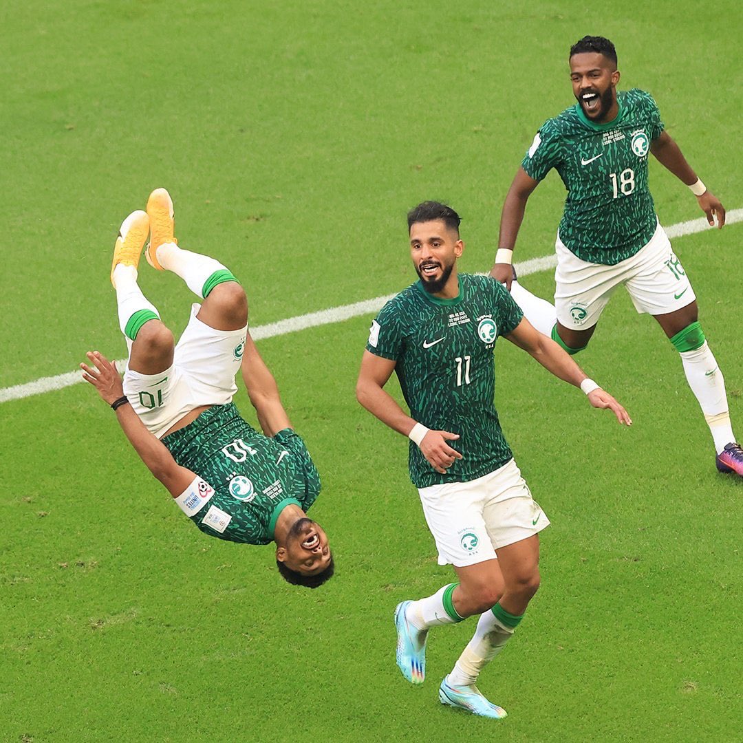 18yardspod's tweet photo. Football. 

#FIFAWorldCup #SaudiArabia https://t.co/anYZs3q09f