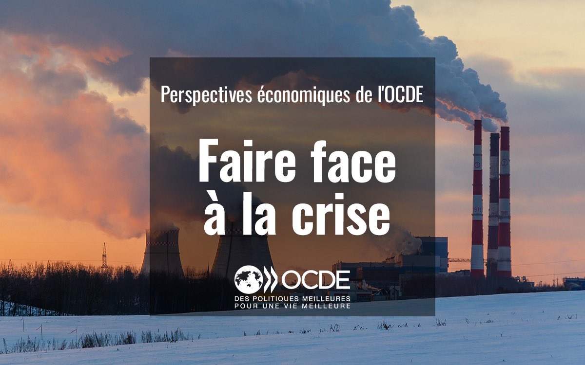 Les #PerspectivesÉconomiques de l’<a href="/OCDE_fr/">OCDE</a> ont été publiées: la guerre d'agression de la Russie contre l'Ukraine a causé un choc historique des prix de l'#énergie, augmenté l'#inflation, affaibli la #confiance et ralenti la #croissance mondiale.

➡ oe.cd/4Md