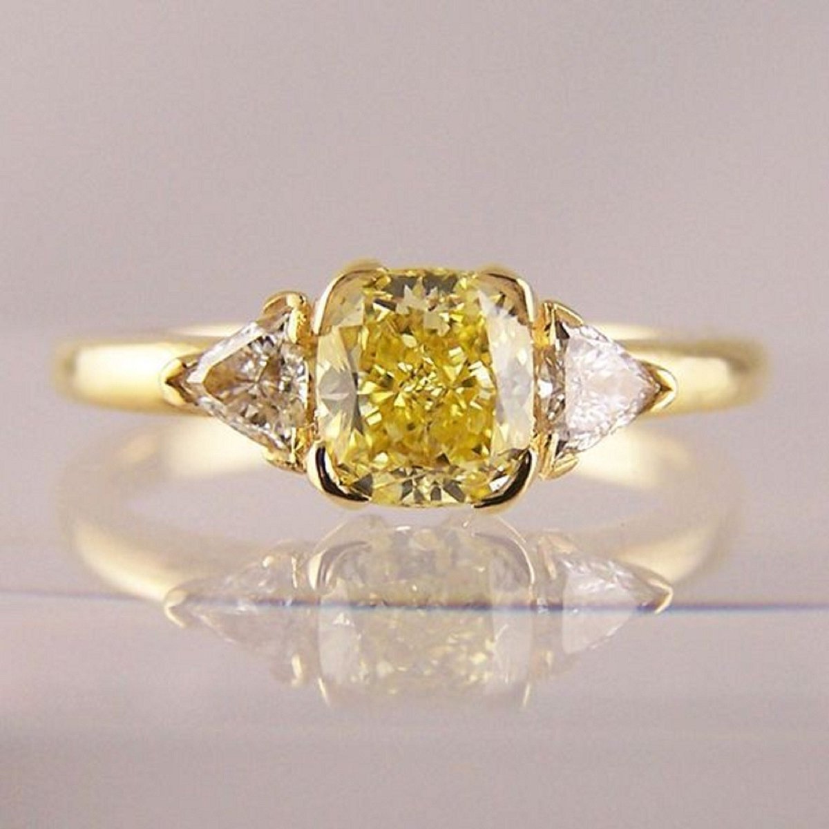 DesignerMdk's tweet photo. Excited to share the latest addition to my #etsy shop: Cushion Cut Fancy Yellow, 3 Ct Cushion Cut Diamond Simulated Engagement Ring,Wedding Ring,14k Gold 3 stones Ring, https://t.co/5qPA3d0fEd #cushioncut #fancyyellow #trillioncut #wedding #daimondring #promise #gift https://t.co/zUlm587bjA