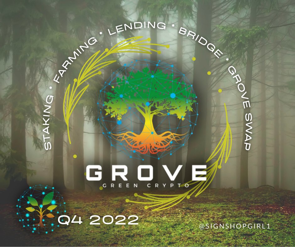 SignShopGirl1's tweet photo. @JohnGh87 #Letsgooo #GroveToken #GroveCoin #GroveGreenCrypto #staking #farming #lending #bridge #groveswap #Q42022 https://t.co/PurbJ8RGIw