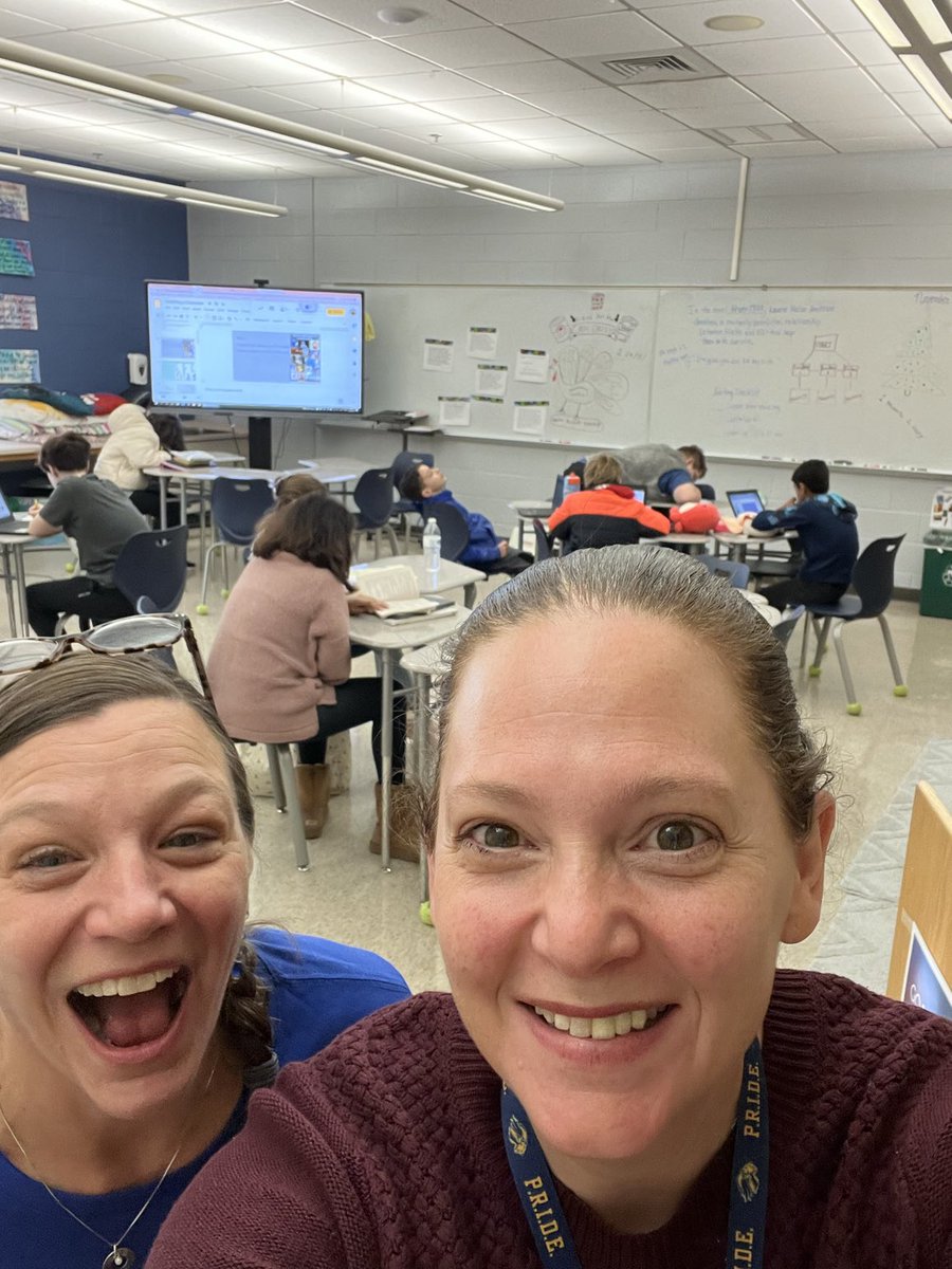When your “Create a Character” creative writing assignment captivates your class the last day before Thanksgiving break. To quote Stacy Smith, “It’s the Thanksgiving miracle of 2022!” #nhsms