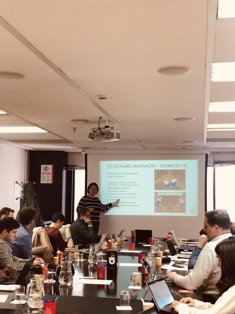 Security is a key topic for the PT 🚔🚌🚇🚕🛴🚡🚦
🚨 Elements of a security concept 
🚨 Security challenges and good practices 
🚨 PT security objectives 
🚨 Risk management 
🚨 Security policy tools 🧰 
by Andrea Soehnchen #security #publictransport #training
