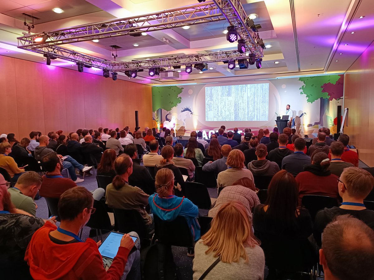 #AgileTD full house Elmar Juergens Talks about Test Intelligence