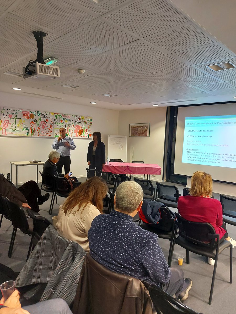 CrcdcHdf's tweet photo. L'antenne de l'Oise du CRCDC conviait les radiologues de son territoire le 17 novembre à un temps d'échange sur le programme de dépistage organisé du #cancerdusein
🙏Merci aux professionnels pour leur participation et leur engagement
#prévention #dépistage #santé #oise #CrcdcHdF https://t.co/lu4d1pnkoR