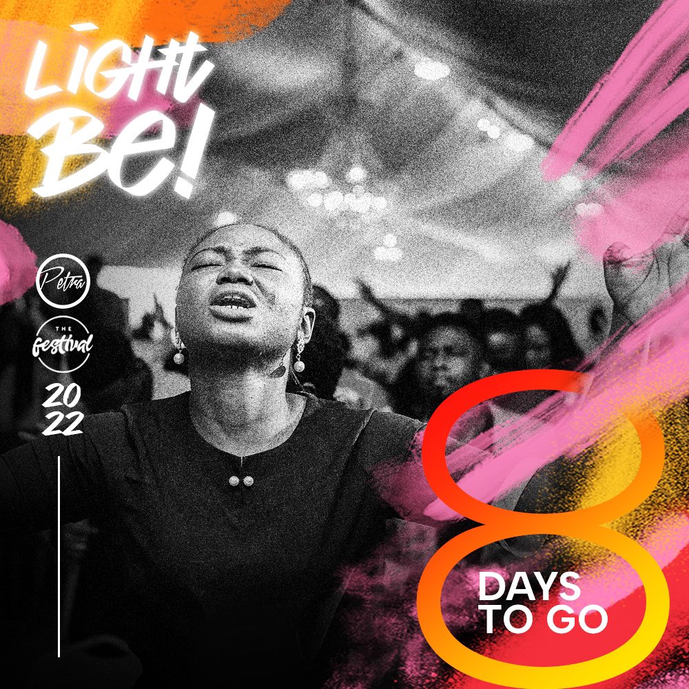 petraccglobal's tweet photo. Passionately stirring our hearts in fasting and prayers to receive all God has in store for us at the Festival.
8 days away from a divine encounter with the Lord!
βββββββββ
The Festival 2022
Light Be!!!
Nov 30th - Dec 4th
#TheFestival2022 #LightBe #PetraChristianCentre https://t.co/uZHrMVUFy7