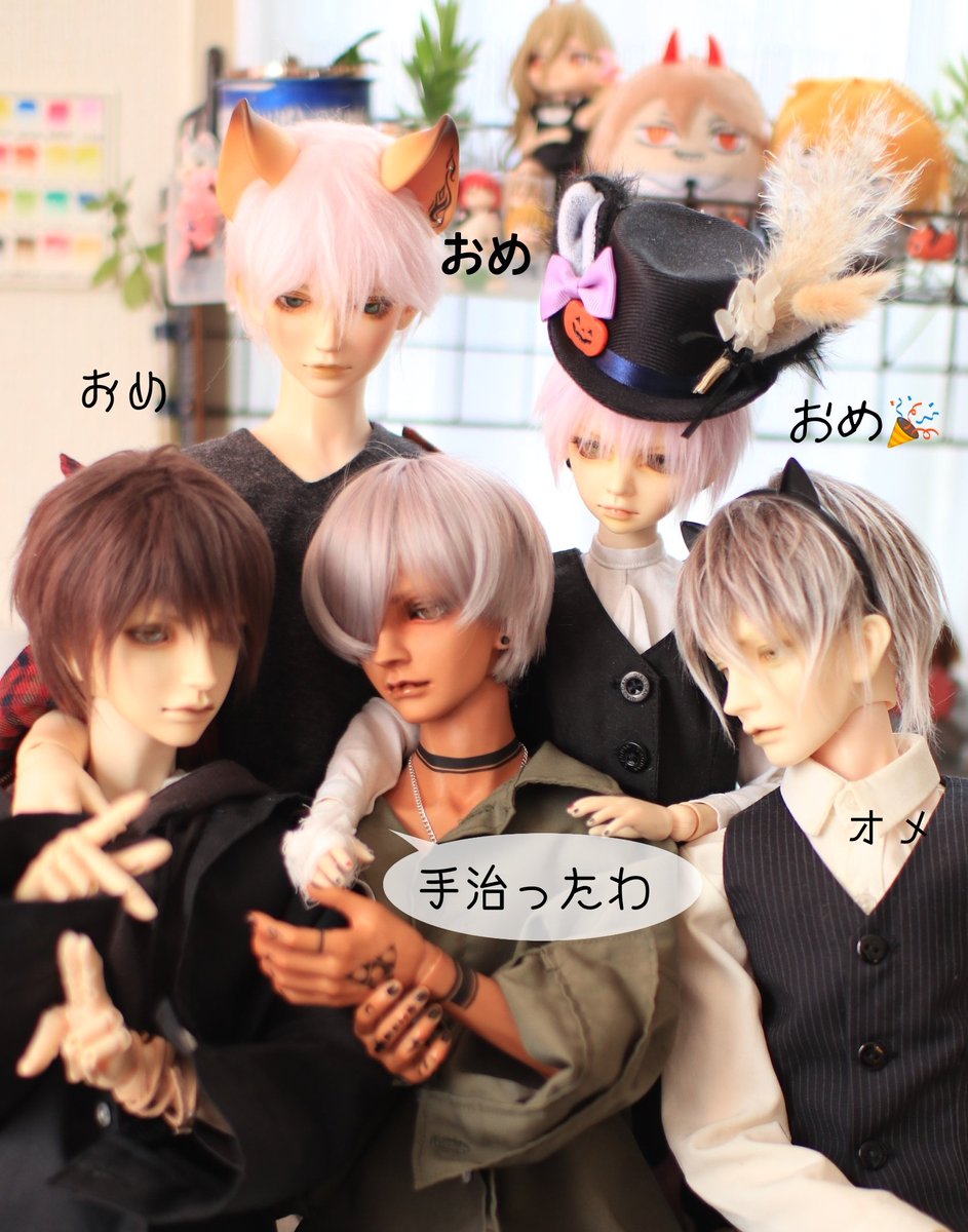 ma450000's tweet photo. そういちのハンド直りました✋
良かったわぁ
ボディ高いからさぁ
染めるのも面倒だしねw
switchさんいつかこのくらい焦げた肌色出してくんないかなぁ
#switchdoll #ramcube #dollinmind https://t.co/SLHjgWhWmq
