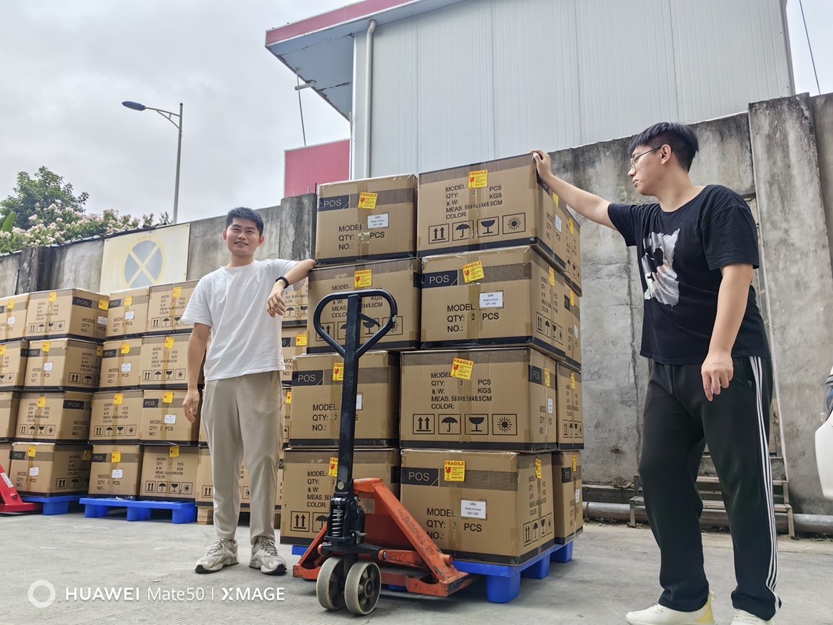 Sunany5's tweet photo. My colleague Lila sent 500 sets of S-series POS machines to the United States.
What a big order! Hope everything goes well~

And see more details about our S-series:
https://t.co/6om7jqypG9

#pos_system
#pos_delivery
#Manufacturer https://t.co/Q1LDQjuUtS