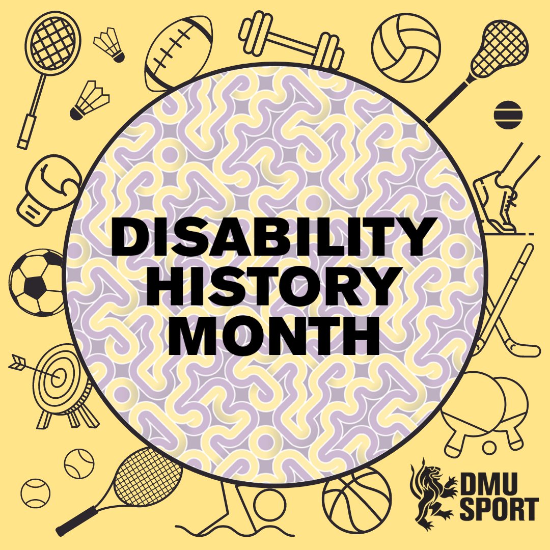 🗓️ Join us on Thursday 24th November between 12:00 -15:00 at The Watershed for our Low Sensory Sports Afternoon as part of Disability History Month at DMU.   

There will be several sports activities available and the opportunity to find out more about the sports offered at DMU.