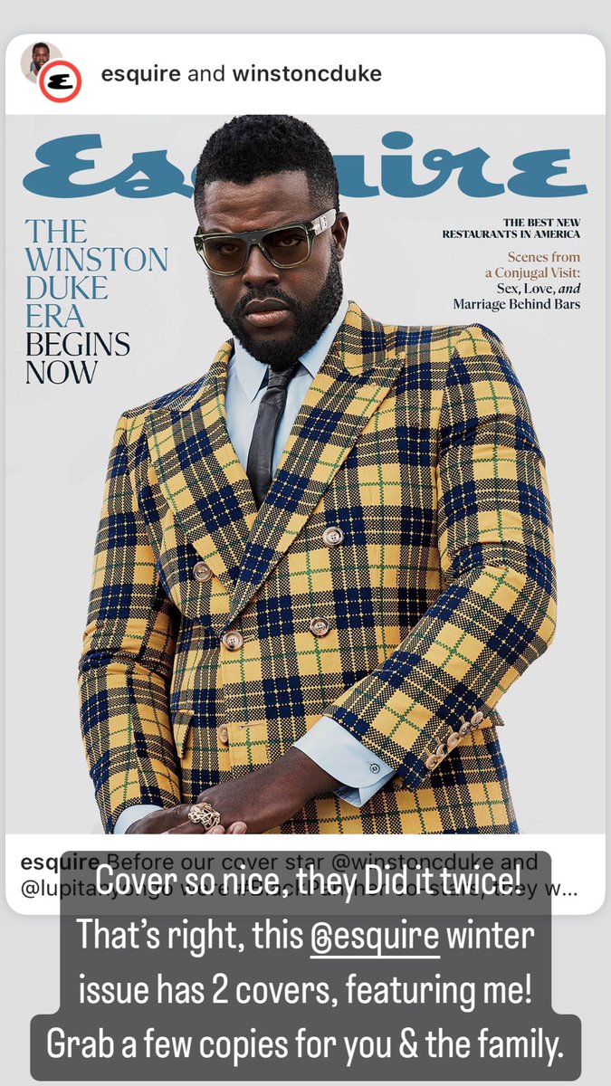 Winston Duke tweet media
