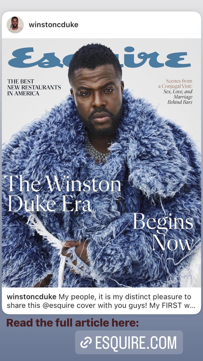 Winston Duke tweet media