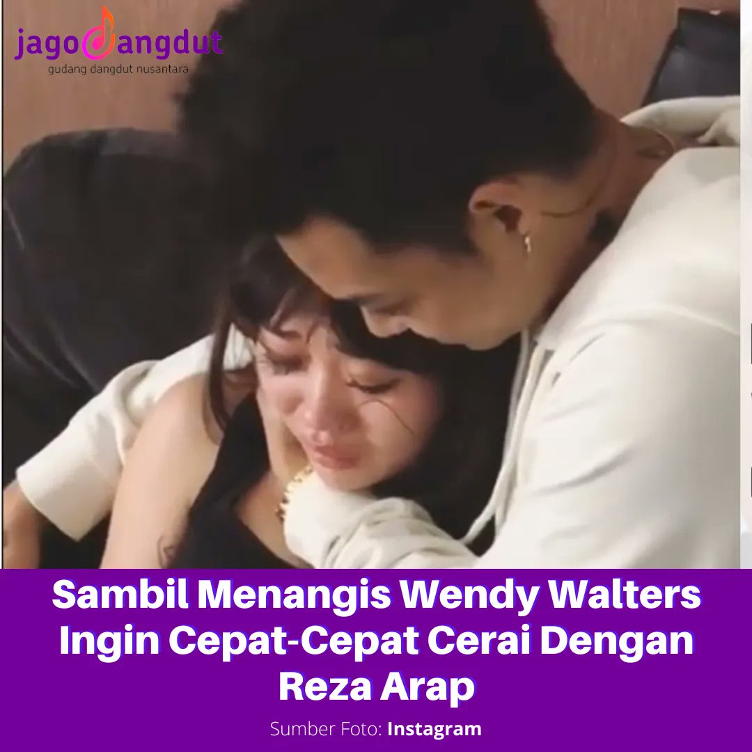jagodangdutcom's tweet image. Wendy Walters kembali dibuat kecewa oleh Reza Arap karena tidak bisa hadir dalam proses mediasi. Ia nampak menangis saat keluar dari ruang persidangan dan berharap proses perceraiannya bisa cepat terselesaikan.
buff.ly/3tQMpPS
#jagodangdut #wendywalters #rezaarap #viral