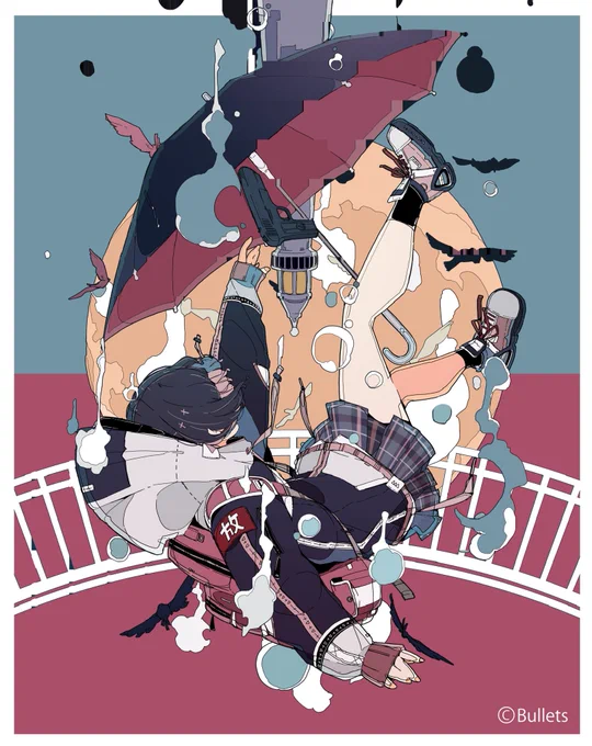 -お知らせ-なんとこの度、秋元康さん原作のMUSIC&amp;NOVEL PROJECT『Bullets』にて第一弾オリジナル楽曲「Bullets」をkonoco × こばしり。で歌唱させていただきました...作詞作曲:MIMIイラスト:ダイスケリチャード■公式■MV  