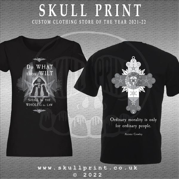 SkullPrint3's tweet photo. Aleister Crowley design © T-shirt
https://t.co/iz7hocJNmn
#tshirt #tshirts #skullcat #skullprint #aleistercrowley #crowley #occult #ceremonialmagic #poet #thelema #thebookofthelaw #thewholeofthelaw #dowhatthouwilt #abbeyofthelema #truewill #baphometoflevi #magick https://t.co/1YbEkNdysl