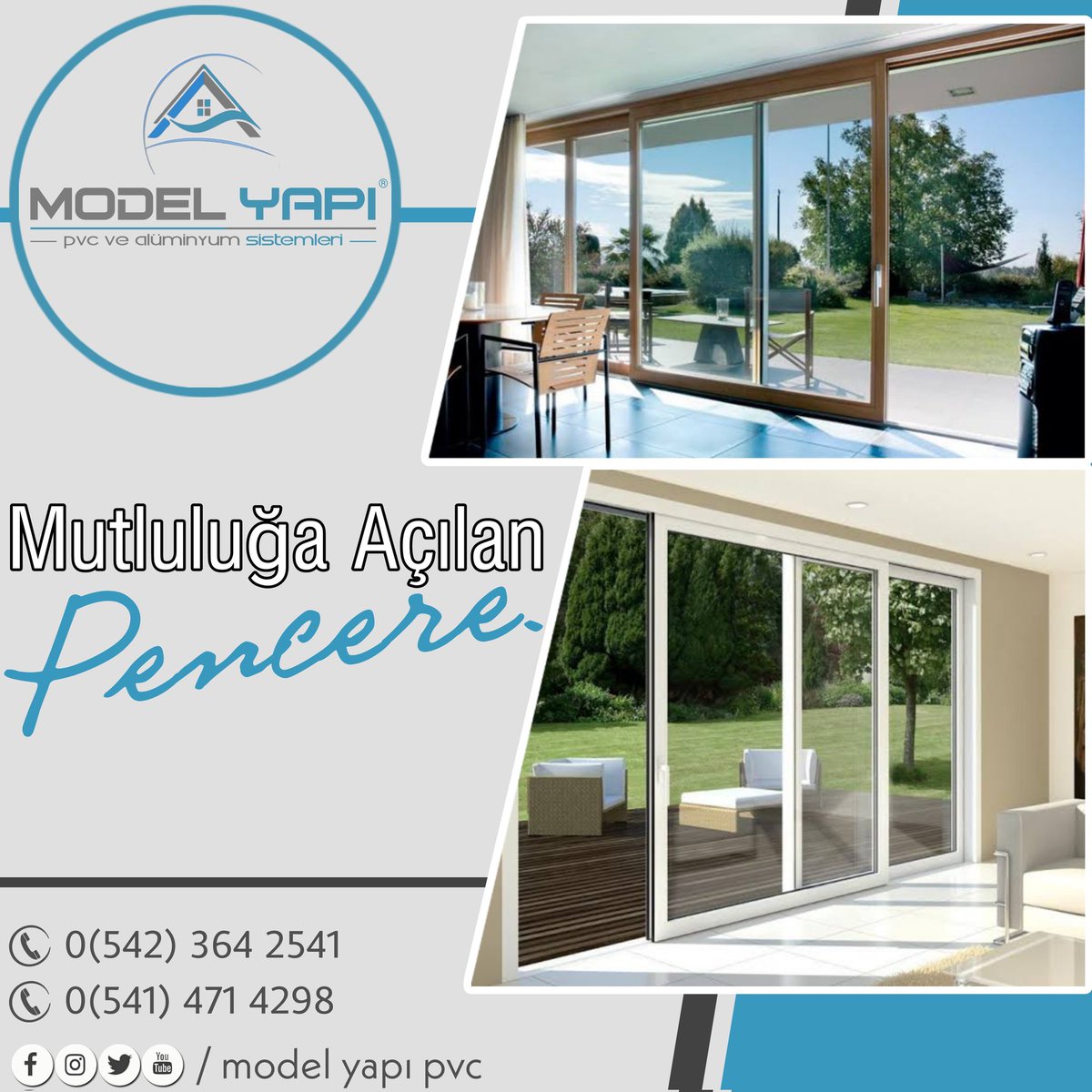 ModelPenTR's tweet photo. Mutluluğa Açılan Pencere.

#konya #türkiye #turkey #pvcpencere #penceresistemleri #pvcdoğrama #pvcwindows #pvcdoor #pvckapıpencere #windowsystem #hebeschiebe #sürmekapısistemleri #kaliteninadresi https://t.co/UxdH8juuml